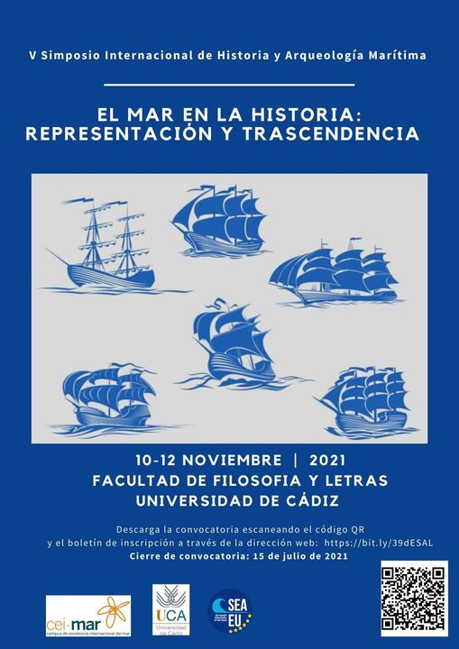 V Simposio Internacional de Historia y Arqueología Marítima El mar en la Historia: representación y transcendencia