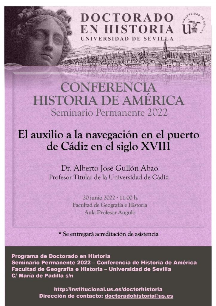Conferencia de Historia de América.
